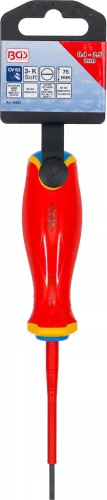 BGS technic Skrutkovač VDE | extra tenký tip | Slot SL 2,5 mm (35852)
