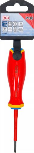 BGS technic Skrutkovač VDE | extra tenký hrot | Phillips PH0 (35858)