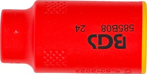 BGS technic Zásuvka VDE, Hexagon | 10 mm (3/8") pohon | 8 mm (35870)