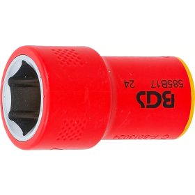   BGS technic Zásuvka VDE, Hexagon | 10 mm (3/8") pohon | 17 mm (35877)
