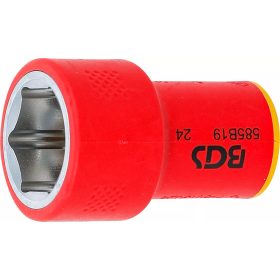   BGS technic Zásuvka VDE, Hexagon | 10 mm (3/8") pohon | 19 mm (35879)