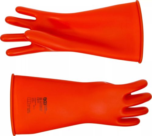 BGS technic Ochranné rukavice pre elektrikárov | s prírodnou latexovou izoláciou | Veľkosť 10 (XL) (35891)