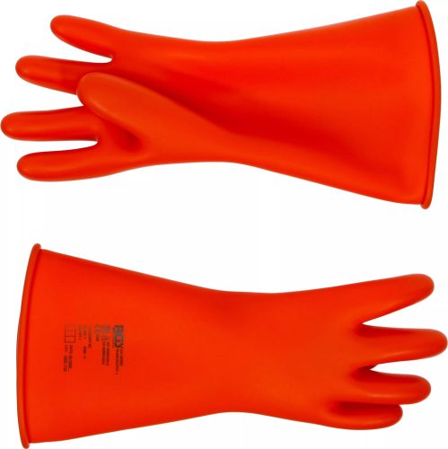 BGS technic Ochranné rukavice pre elektrikárov | s prírodnou latexovou izoláciou | Veľkosť 11 (XXL) (35892)