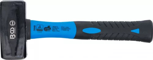 BGS technic Kladivo (kamenárske) | sklolaminátová násada | DIN 6475 | 1250 g (BGS 3848)
