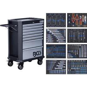   BGS technic Dielenský vozík | 8 zásuviek | s 299 nástrojmi (BGS 4007)