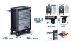 BGS technic Dielenský vozík | 8 zásuviek | s 299 nástrojmi (BGS 4007)