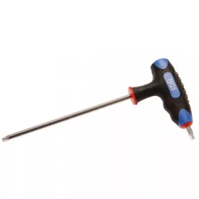   BGS technic Skrutkovač s rukoväťou T a bočnou stopkou | T-Star (pre Torx) T27 (BGS 4010-14)