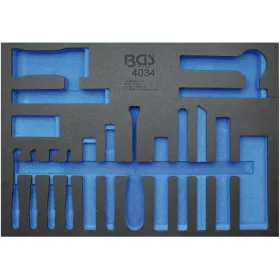   BGS technic Podnos na náradie 3/3: prázdny, pre položku BGS 4034 (BGS 4034-1)