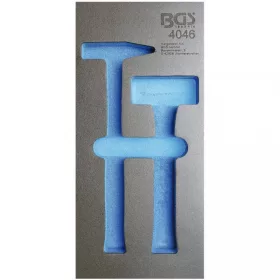   BGS technic Podnos na náradie 1/3: Prázdny, pre súpravu kladív BGS 4046 (BGS 4046-1)