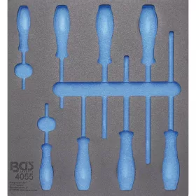   BGS technic Podnos na náradie 2/3: prázdny, pre položku BGS 4055 (BGS 4055-1)