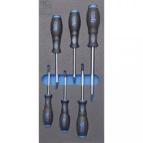   BGS technic Podnos na náradie 1/3: Súprava skrutkovačov T-Star (pre Torx) | 6 ks (BGS 4078)