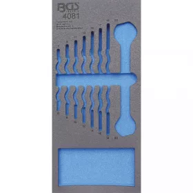   BGS technic Podnos na náradie 1/3: prázdny, pre položku BGS 4081 (BGS 4081-1)