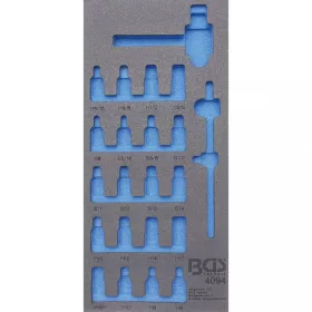   BGS technic Podnos na náradie 1/3: prázdny, pre položku BGS 4094 (BGS 4094-1)