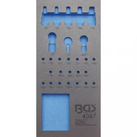   BGS technic Podnos na náradie 1/3: prázdny, pre položku BGS 4097 (BGS 4097-1)