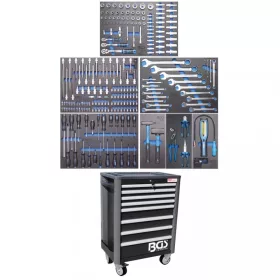   BGS technic Dielenský vozík s náradím „Pro Standard”, 234 nástrojov (BGS 4113)