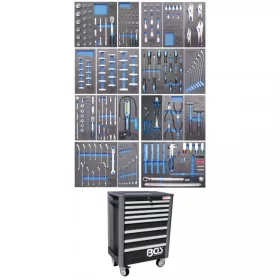   BGS technic Dielenský vozík s náradím „Profi Exclusive”, 259 nástrojov (BGS 4114)