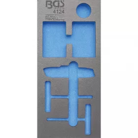   BGS technic Podnos na náradie 1/3: prázdny, pre položku BGS 4124 (BGS 4124-1)
