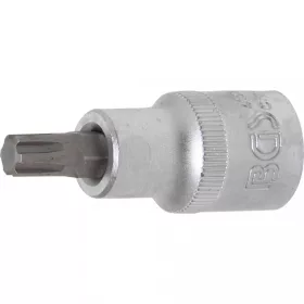   BGS technic Nástrčná hlavica-bit | 12.5 mm (1/2") uchytenie | Spline (pre RIBE) | M8 (BGS 4153)