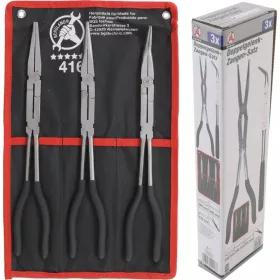  BGS DIY Súprava klieští s dvojitým kĺbom | 3 ks (BGS 416)