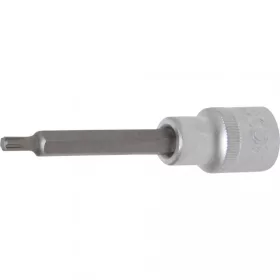   BGS technic Nástrčná hlavica-bit | dĺžka 100 mm | 12.5 mm (1/2") uchytenie | Spline (pre RIBE) | M5 (BGS 4160)