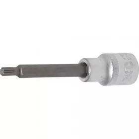   BGS technic Nástrčná hlavica-bit | dĺžka 100 mm | 12.5 mm (1/2") uchytenie | Spline (pre RIBE) | M6 (BGS 4161)