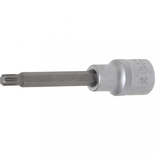 BGS technic Nástrčná hlavica-bit | dĺžka 100 mm | 12.5 mm (1/2") uchytenie | Spline (pre RIBE) | M7 (BGS 4162)