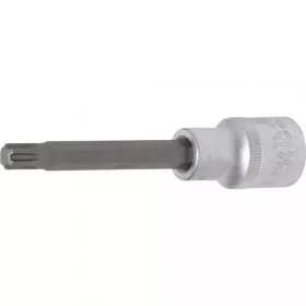   BGS technic Nástrčná hlavica-bit | dĺžka 100 mm | 12.5 mm (1/2") uchytenie | Spline (pre RIBE) | M8 (BGS 4163)