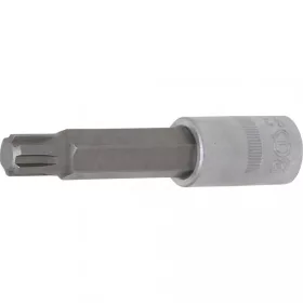   BGS technic Nástrčná hlavica-bit | dĺžka 100 mm | 12.5 mm (1/2") uchytenie | Spline (pre RIBE) | M13 (BGS 4167)