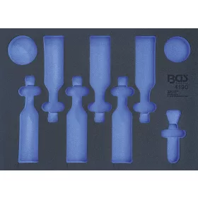   BGS technic Vložka do dielenského vozíka 3/3 | prázdna | pre pivo, chipsy, oriešky a otvárač na fľaše (BGS 4190-1)