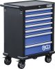 BGS technic Dielenský vozík | 7 zásuviek | s 263 nástrojmi (BGS 4207)