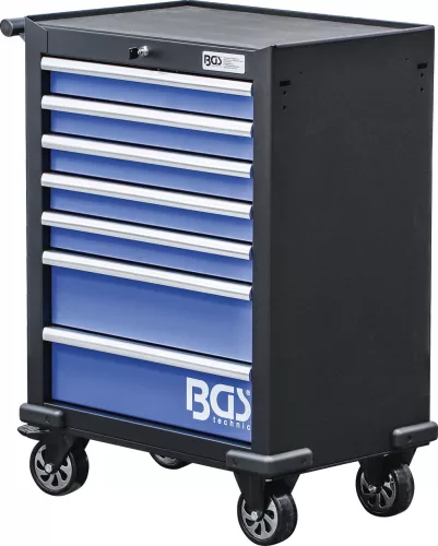BGS technic Dielenský vozík | 7 zásuviek | s 263 nástrojmi (BGS 4207)