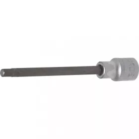   BGS technic Nástrčná hlavica-bit | dĺžka 140 mm | 12.5 mm (1/2") uchytenie | vnútorný šesťhran 7 mm (BGS 4217)