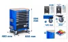 BGS technic Dielenský vozík | 7 zásuviek | prázdny (4238)