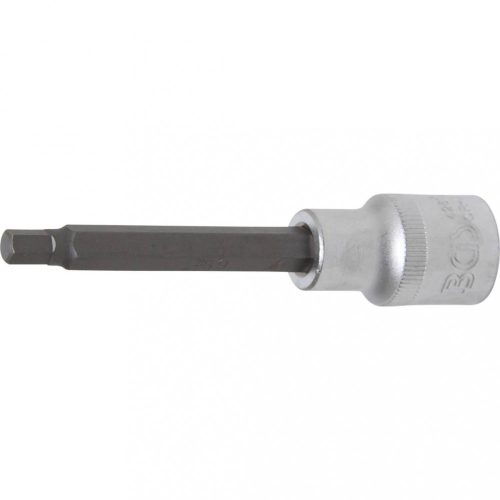 BGS technic Gola hlavica-bit | dĺžka 100 mm | 12.5 mm (1/2") uchytenie | vnútorný šesťhran 6 mm (BGS 4261)