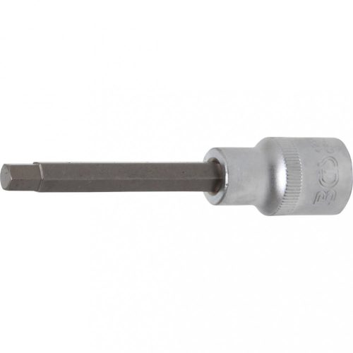 BGS technic Gola hlavica-bit | dĺžka 100 mm | 12.5 mm (1/2") uchytenie | vnútorný šesťhran 7 mm (BGS 4262)