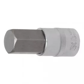   BGS technic Gola hlavica-bit | dĺžka 70 mm | 12.5 mm (1/2") uchytenie | vnútorný šesťhran 22 mm (BGS 4295)