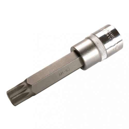 BGS technic Gola hlavica-bit | dĺžka 100 mm | 12.5 mm (1/2") uchytenie | Spline s dierou (pre XZN) | M18 (BGS 4365)