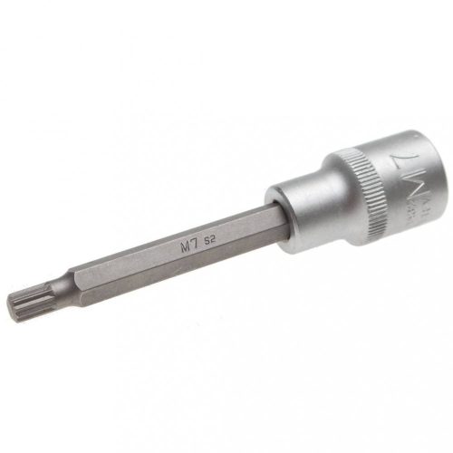 BGS technic Gola hlavica-bit | dĺžka 100 mm | 12.5 mm (1/2") uchytenie | Spline (pre XZN) | M7 (BGS 4432)