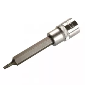   BGS technic Gola hlavica-bit | dĺžka 100 mm | 12.5 mm (1/2") uchytenie | T-Star (pre Torx) T15 (BGS 4468)