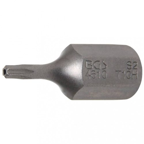 BGS technic Gola hlavica-bit | 10 mm (3/8") uchytenie | T-Star s dierou (pre Torx) T10 (BGS 4610)