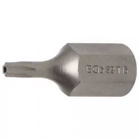   BGS technic Bit | 10 mm (3/8") uchytenie | T-Star s dierou (pre Torx) T15 (BGS 4615)