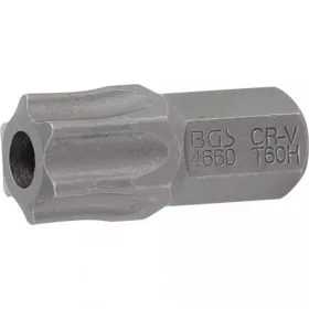  BGS technic Gola hlavica-bit | 10 mm (3/8") uchytenie | T-Star s dierou (pre Torx) T60 (BGS 4660)
