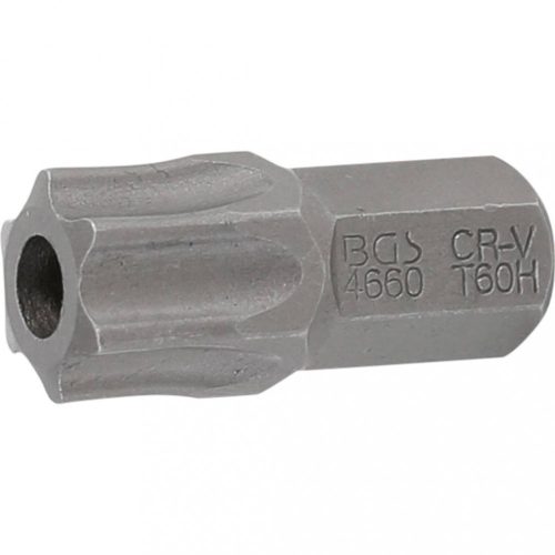 BGS technic Gola hlavica-bit | 10 mm (3/8") uchytenie | T-Star s dierou (pre Torx) T60 (BGS 4660)