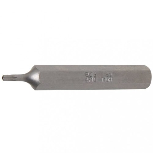 BGS technic Gola hlavica-bit | 10 mm (3/8") uchytenie | T-Star s dierou (pre Torx) T10 (BGS 4710)