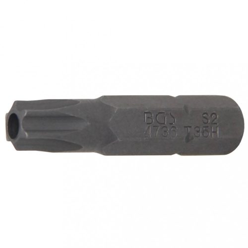 BGS technic Bit | 6.3 mm (1/4") uchytenie | T-Star s dierou (pre Torx) T35 (BGS 4736)