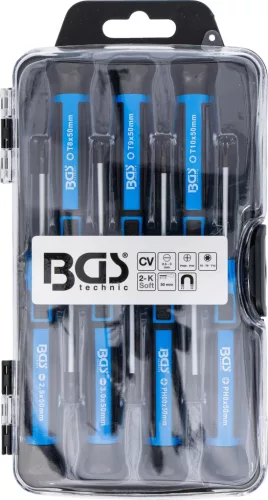 BGS technic sada presných skrutkovačov, 7 ks (4881)