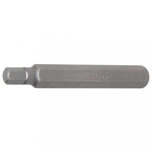 BGS technic Bit | dĺžka 75 mm | 10 mm (3/8") uchytenie | vnútorný šesťhran 7 mm (BGS 4962)