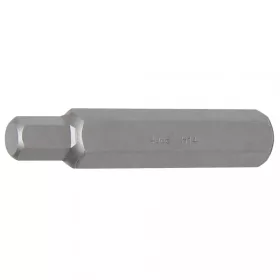   BGS technic Bit | dĺžka 75 mm | 10 mm (3/8") uchytenie | vnútorný šesťhran 14 mm (BGS 4966)