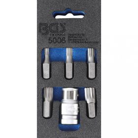   BGS technic Súprava bitov | 10 mm (3/8") uchytenie | Spline (pre XZN) | 6 ks (BGS 5006)