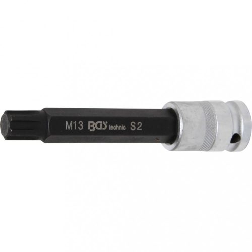 BGS technic Hlavica - Bit | dĺžka 120 mm | 12.5 mm (1/2") uchytenie | Spline (pre RIBE) | M13 (BGS 5007)